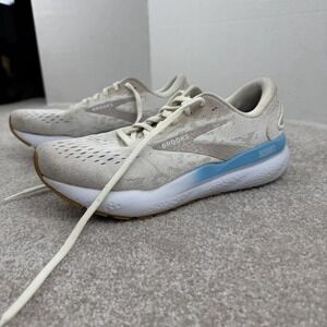 Brooks‎ Ghost 16 Coconut Chateau Grey Blue Women Road Running Shoes 7.5